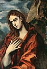 El Greco Penitent Magdalene painting